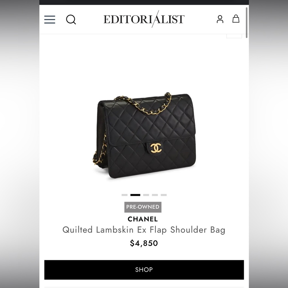 Chanel Quilted CC Flap Bag shoulder bag - Picture 16 of 16